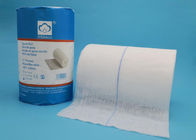 Pure White Color Medical Cotton Gauze 25m / 50m Size For Wound Dressing