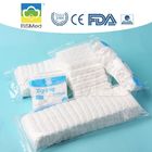 Medical Zig Zag Cotton Pad Small Size White Color Sterile With High Absorbency