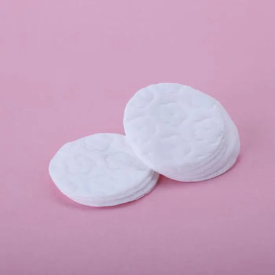 Free Sample Provide Natural Non Woven Cotton Pads Unbleached
