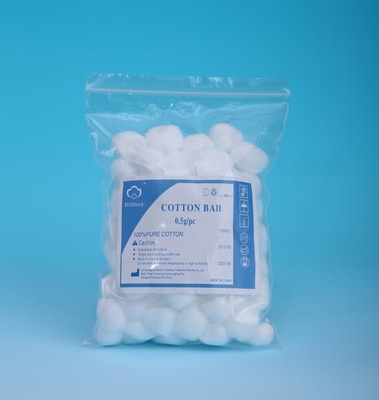Premium Medical Disposable Absorbent Sterile 100% Pure Cotton Balls Bulk