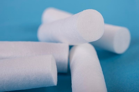 Hoog absorberende 100% katoen tandheelkundige rollen 250 witte steriele rollen voor de mond
