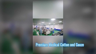 Premium absorberende medische benodigdheden van katoen en gaas